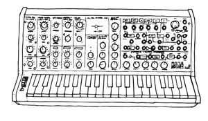 Illustration of the Korg MS-20 (1978)