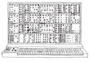 Illustration of the E-mu Modular (1973)