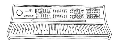 Illustration of NED Synclavier II